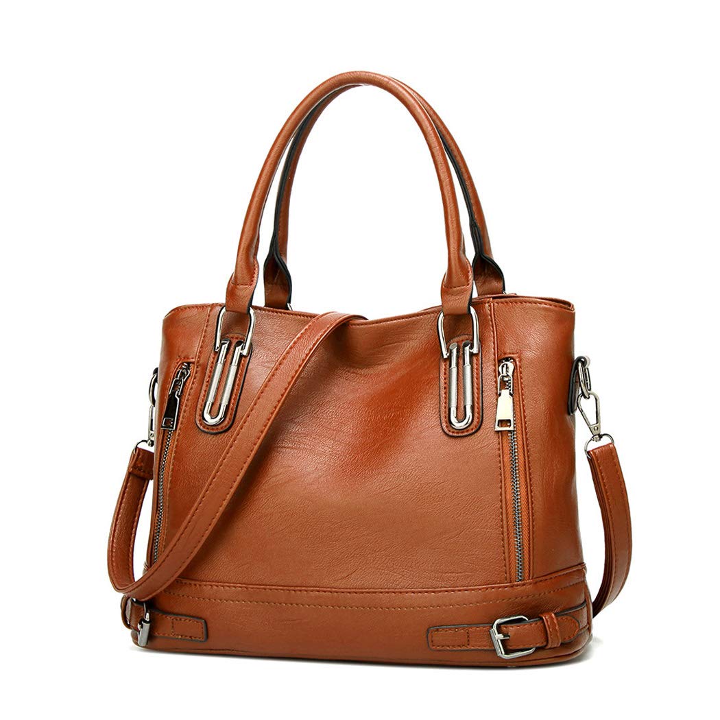 Damen Tasche Handtasche Umhängetasche Schultertasche Frauen Kulturbeutel Weekender Klein PU Leder DE