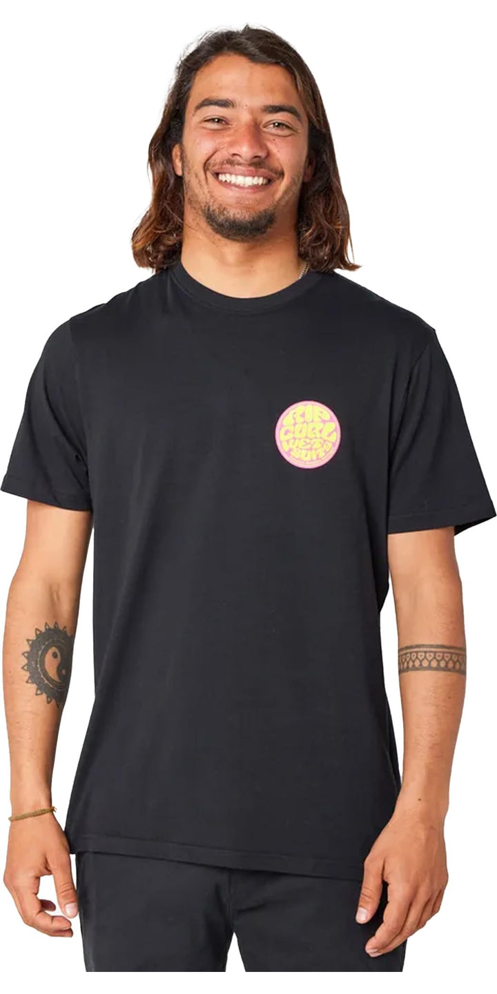 Rip Curl Herren T-Shirt Passage XXL Schwarz, XXL Schwarz