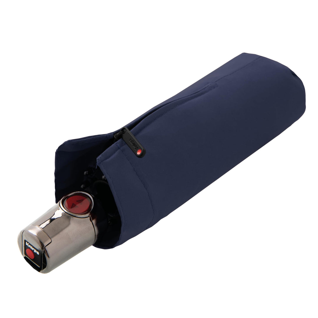 Knirps Taschenschirm T Duomatic „Black Edition“ – Faltbar – Sturmfest – Auf-Zu-Automatik – Windproof