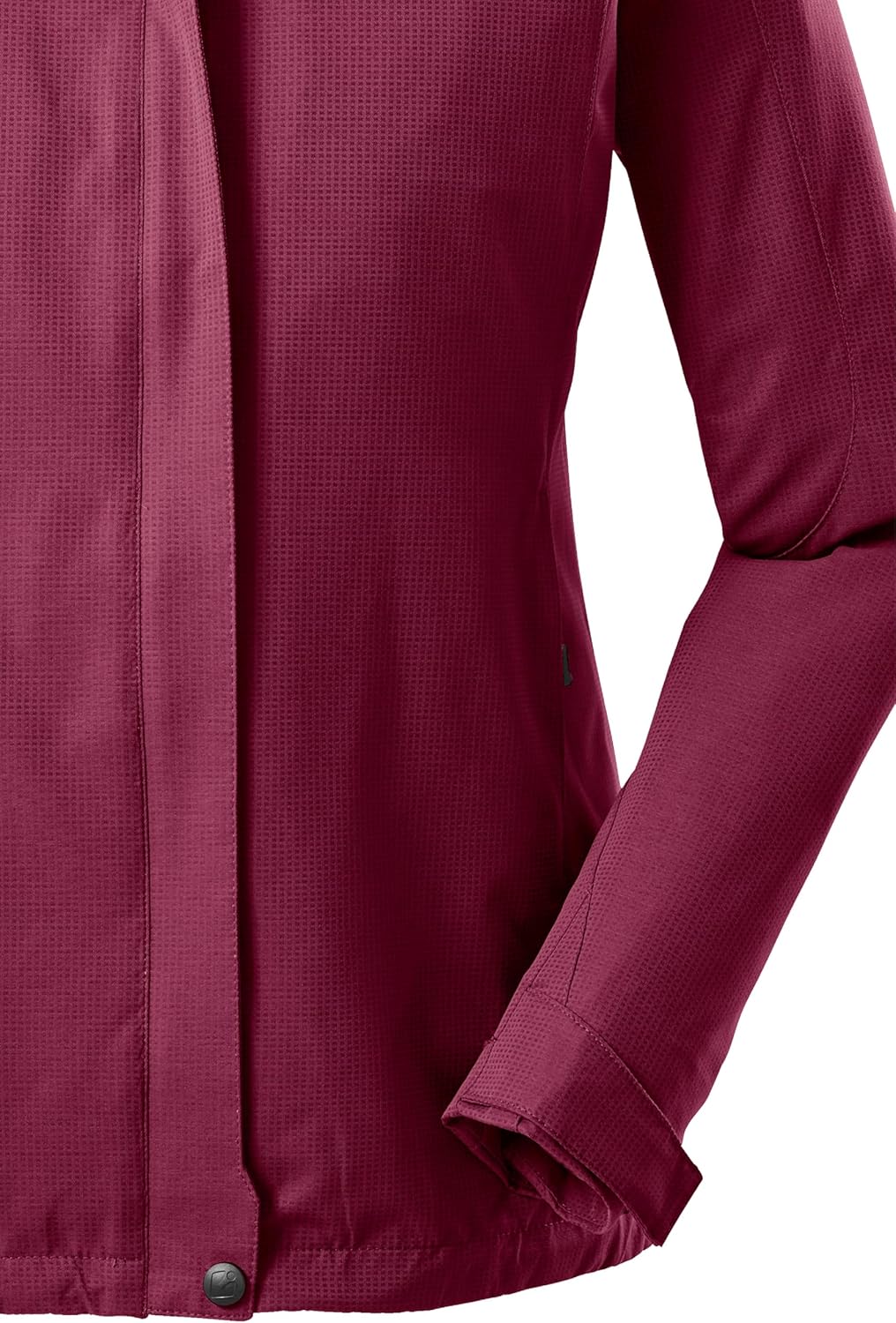 Killtec Damen Inkele Funktionsjacke Mit Abzippbarer Kapuze 42 dunkelrose, 42 dunkelrose