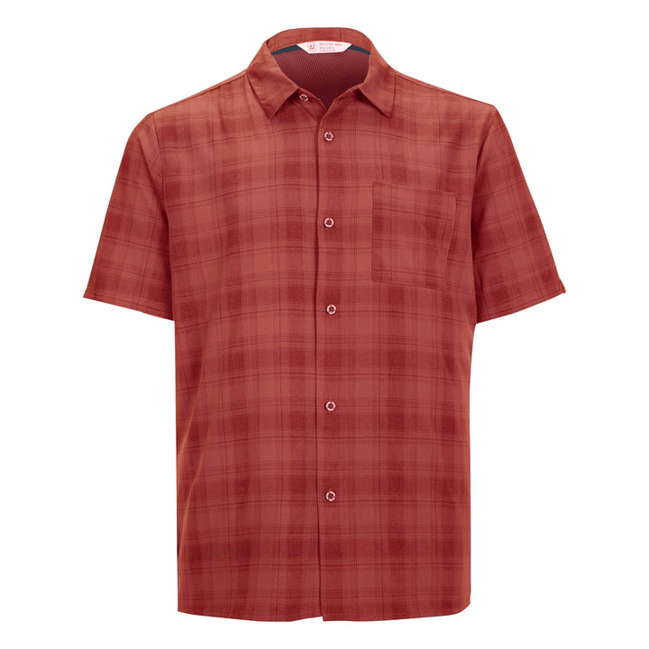 killtec Herren Funktionshemd KOS 98 MN WVN SHRT Rost 6XL, Rost 6XL