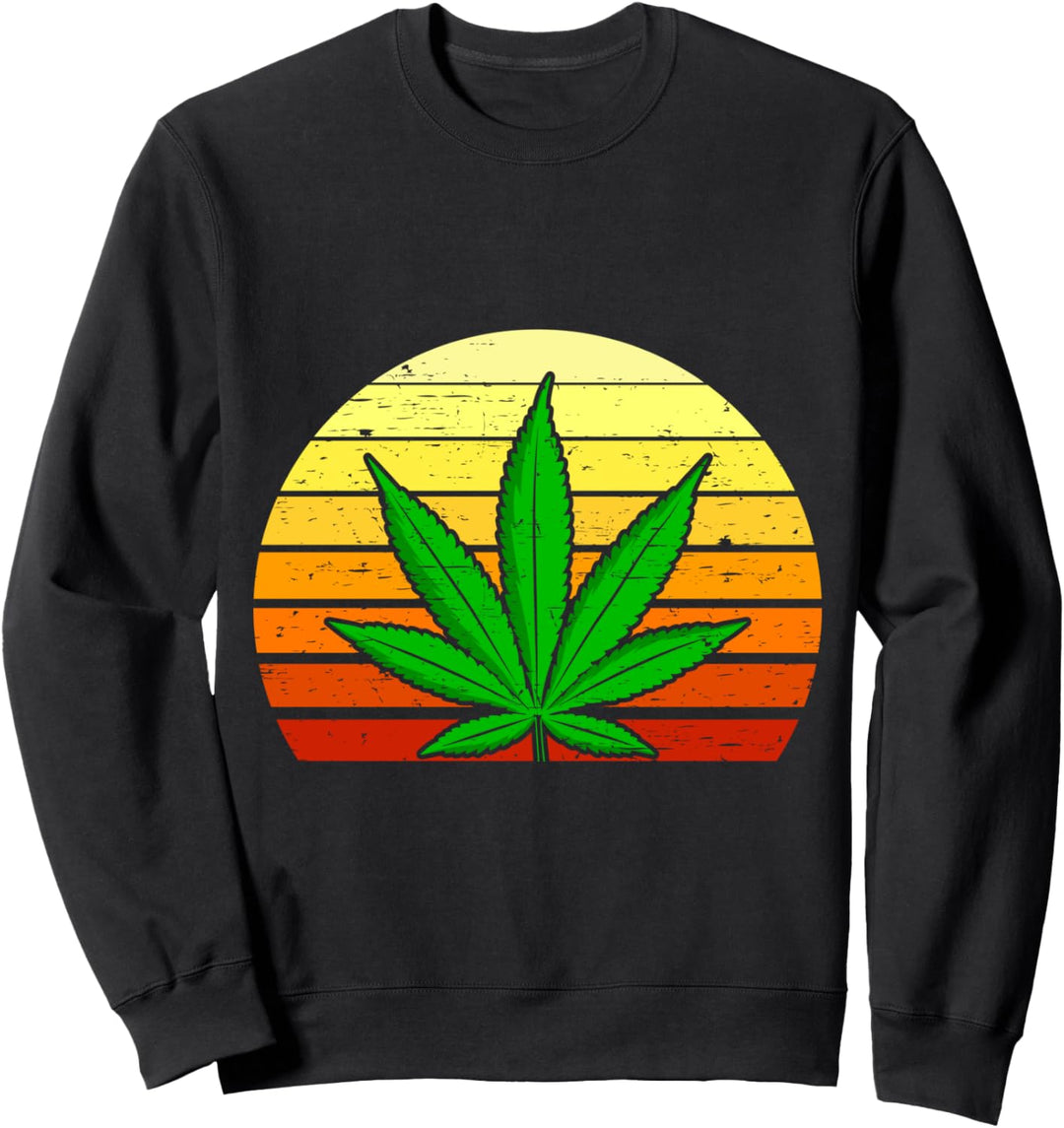 Hanfblatt T Shirt für Dope Weed Stay High Sweatshirt