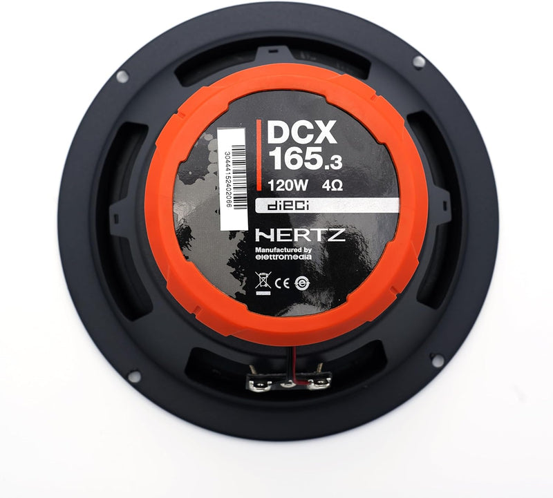 Hertz Dieci DCX 165.3 16,5cm 2-Wege Koaxialsystem Set Coax 2Way 165mm 1 Paar/2Stück