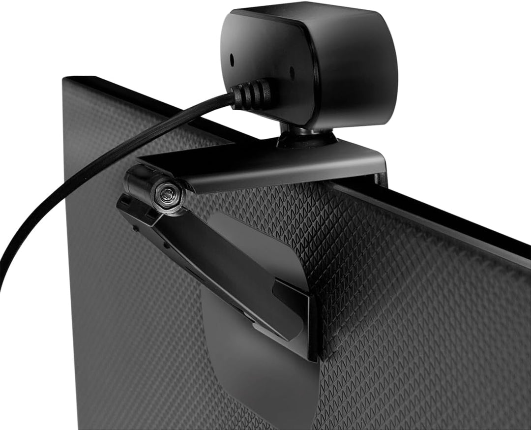 LogiLink UA0371 - Pro Full-HD-USB-Webcam mit Mikrofon für gestochen scharfe Videogespräche über Skyp