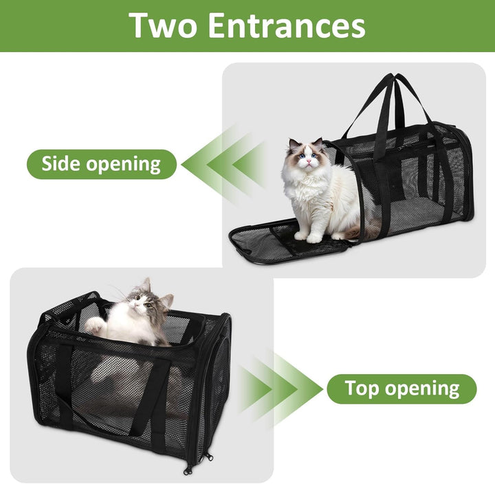 Transporttasche für Katze Hund,Katzentasche Transporttasche,Katzentransportbox,Faltbar Tragetasche K