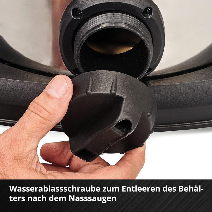 Einhell Professional Akku-Nass-Trockensauger TP-VC 36/30 S Auto Power X-Change (18V, Auto-Start Konn