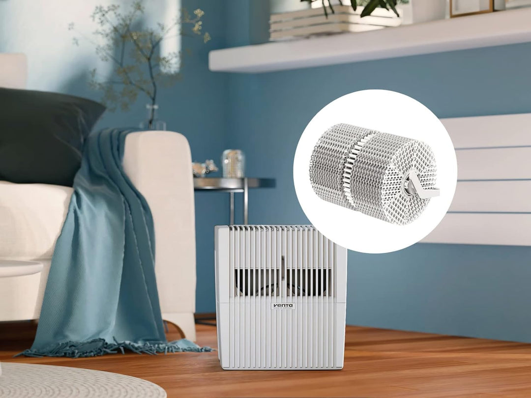 Venta Luftbefeuchter AH530, sehr leise 24 dB(A), energieeffizient 3 Watt, hygienische Kaltverdunstun