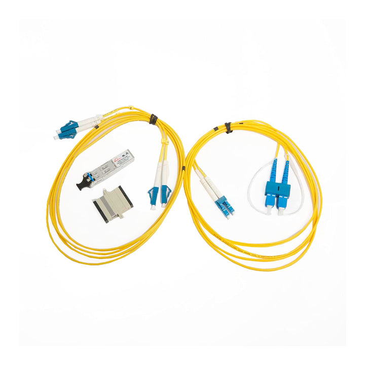 TREND Networks | MGKLX2 | GbE-Glasfaser-Kit LX | 1310nm SFP-Singlemode-Kit | Testen von Duplex Singl