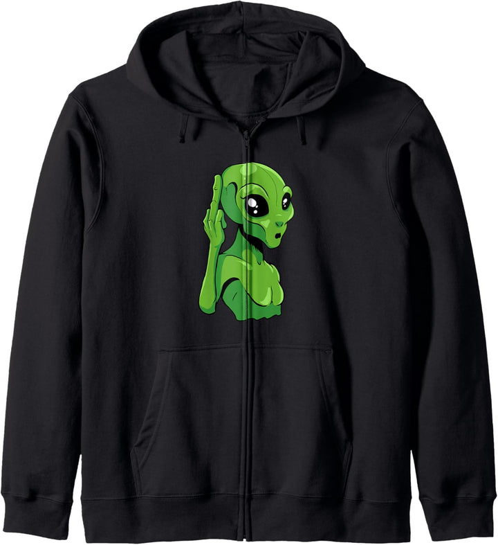 Alien UFO Weltraum Geschenk - Ausserirdischer Kapuzenjacke