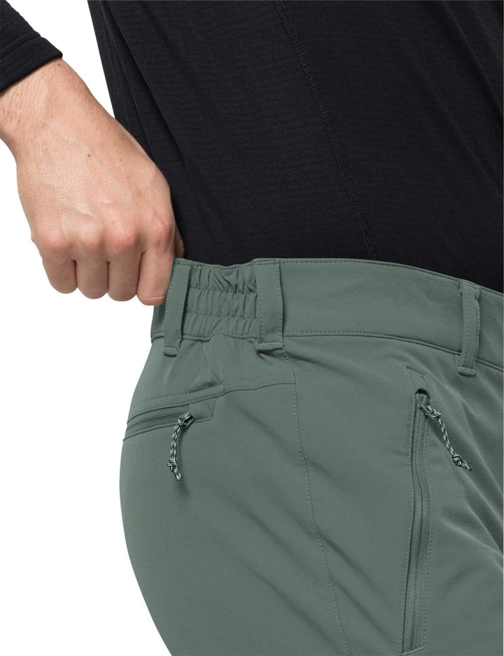 Jack Wolfskin Herren Wanderhose Activate Xt Pants M 50 Kurz Hedge Green, 50 Kurz Hedge Green