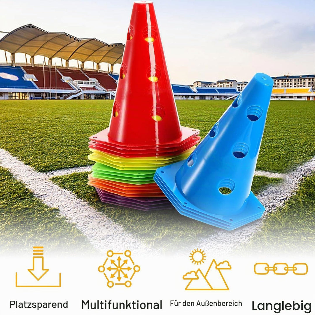 Shengruili Agility Set Hunde,Steckhürdenset Hund,Hund Hürden,Kinder Agility Hürden Hindernisse mit 8