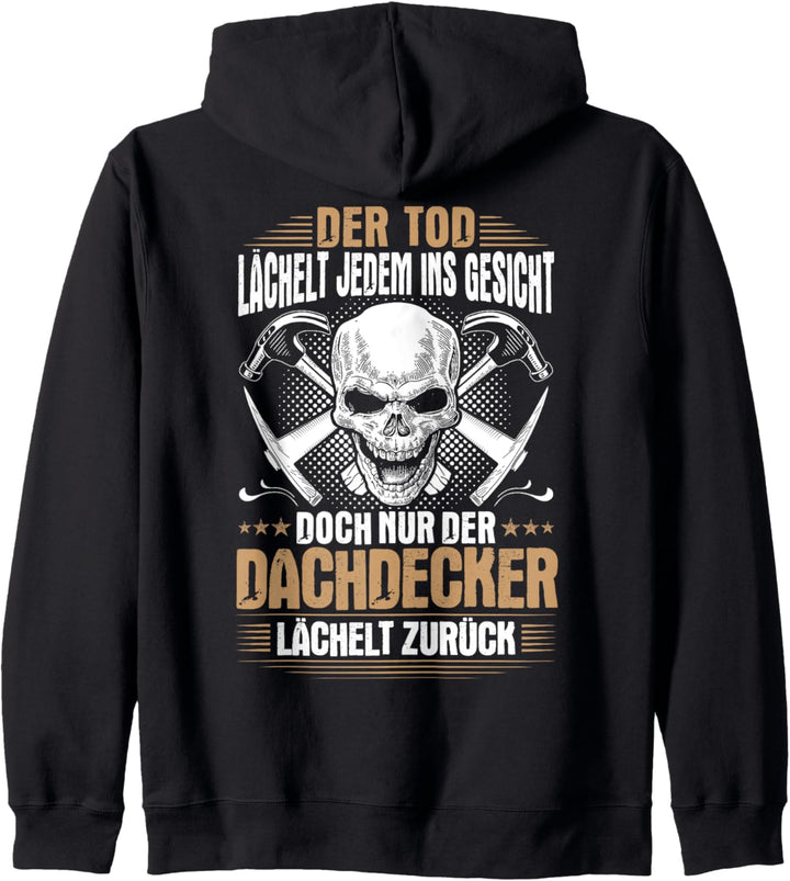 Lächeln Dachdecker Kapuzenjacke