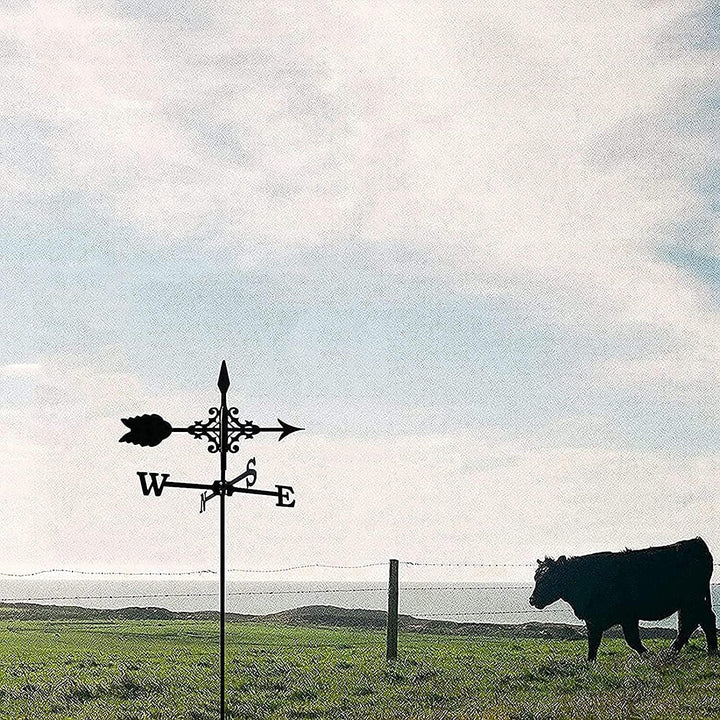 Wetterhahn fürs Dach Wetterhahn Metall Weathervane for Dach - Metall Wetterfahne Mit Pfeil Ornament