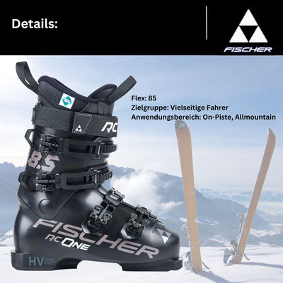 Fischer Skischuhe Skistiefel Alpinskischuhe Alpin-Skistiefel Alpinstiefel RC One 8.5 - Flex 85 - Mod