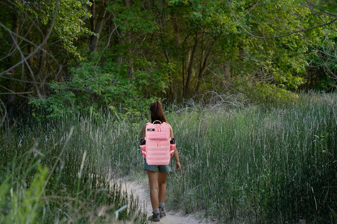 LHI Militärstil Taktischer Rucksack 45L mit MOLLE-System – Wasserdicht für Wandern, Survival, Campin
