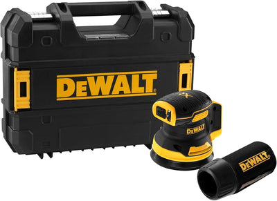 DEWALT DCW 604 P2 Akku Kombifräse 18V 55 mm + 2x Akku 5,0Ah + Ladegerät + TSTAK & Akku-Exzenterschle