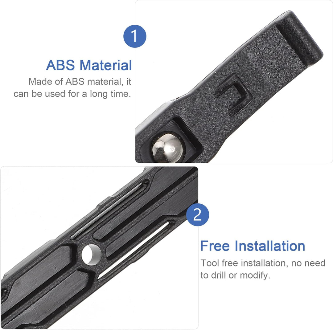 SOLUSTRE 2Paar Interne Ständer Halterung Halterung für HDD-Computer Ersatz Montage-Hartschienen Zube