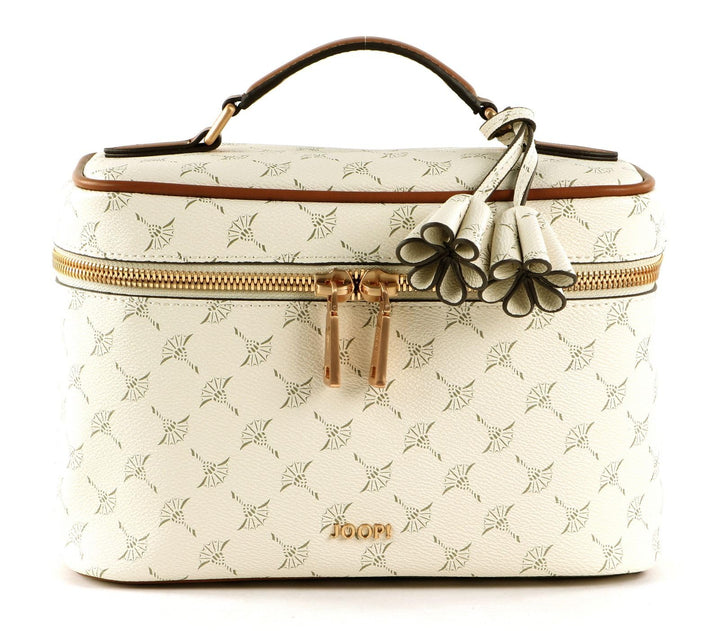 JOOP! Cortina 1.0 Flora Washbag M Cream-White, Cream-white