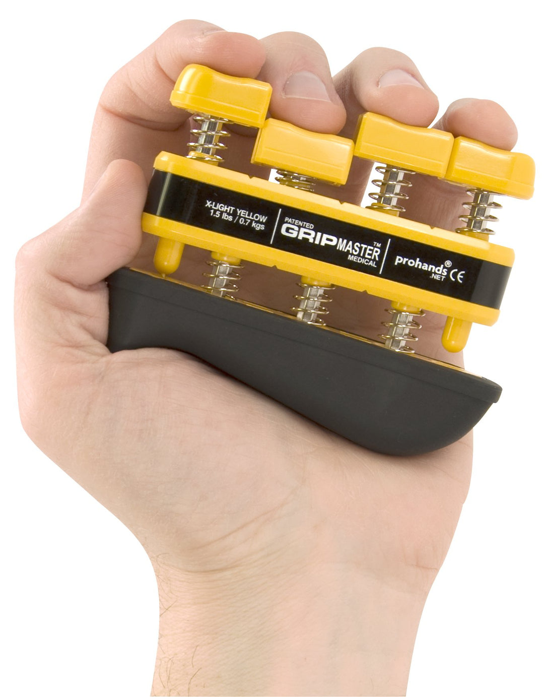 Gripmaster Hand und Fingertrainer (gelb extra leicht)