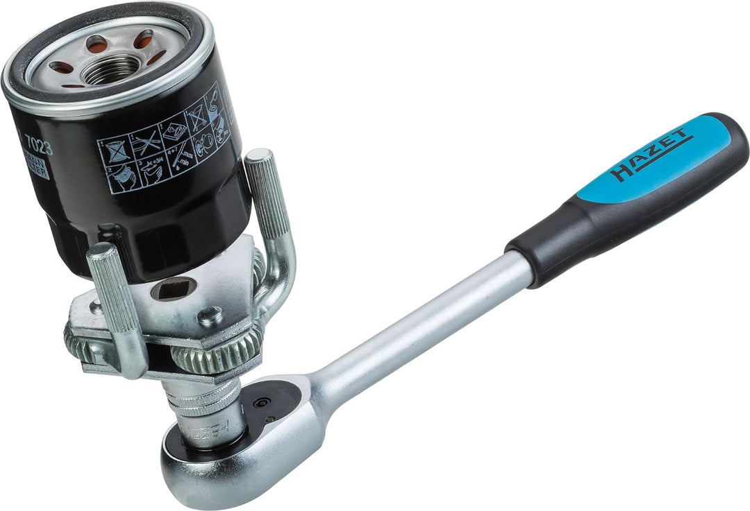 Hazet Ölfilterschlüssel 3-armigAntrieb 3/8" / SW 19mm 65-120mm Single, Single