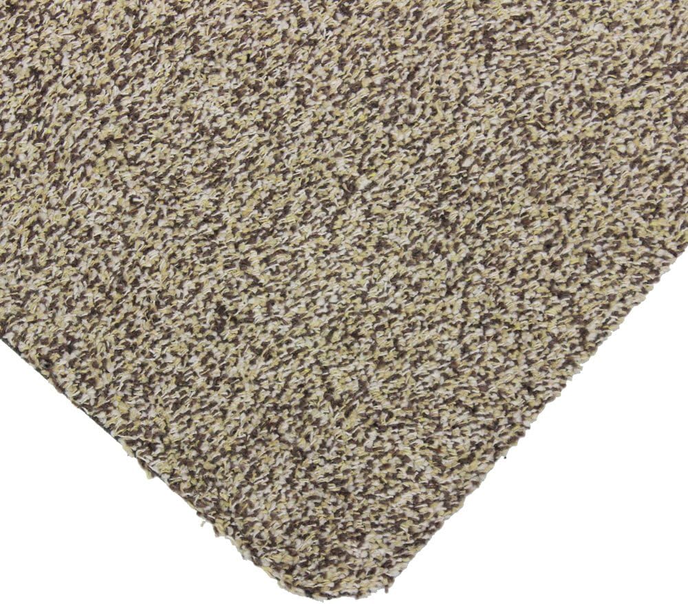 JVL Tanami Fussmatte, maschinenwaschbar, Baumwolle/Polyester/Gummi/Mikrofaser, beige, 50 x 75 cm Bei