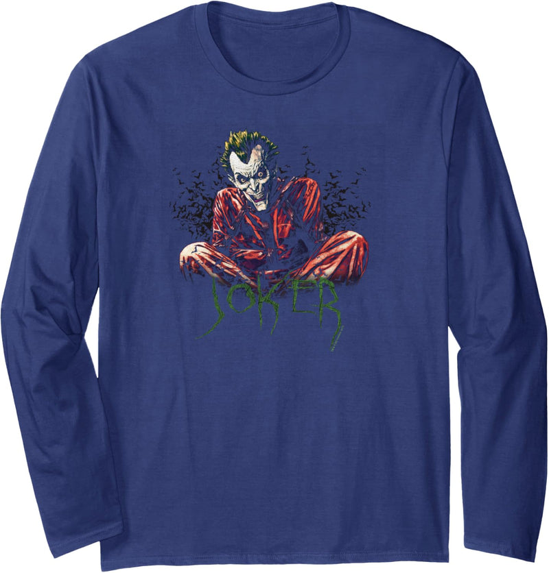 Batman The Joker Straight Jacket Langarmshirt