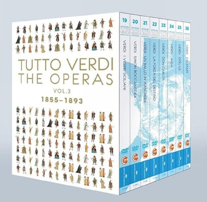 Tutto Verdi - Epochenbox Vol. 3 (1855 - 1893), DVD