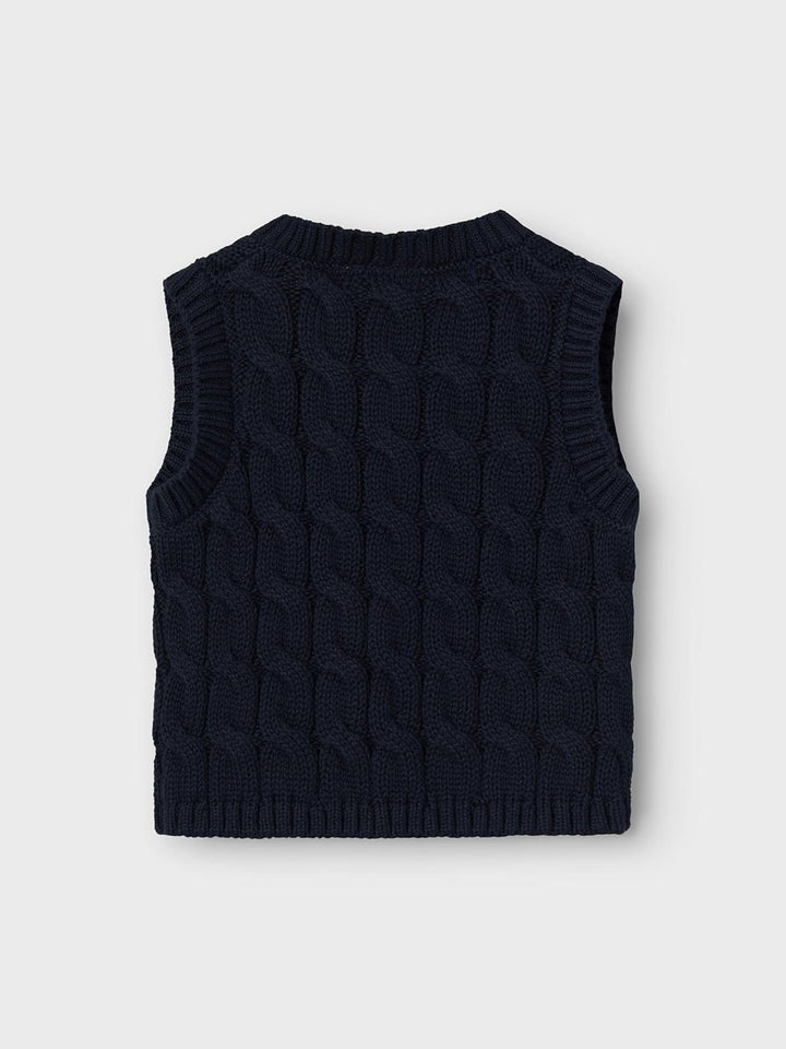NAME IT boy Strickweste Regular Fit 50 Dark Sapphire, 50 Dark Sapphire