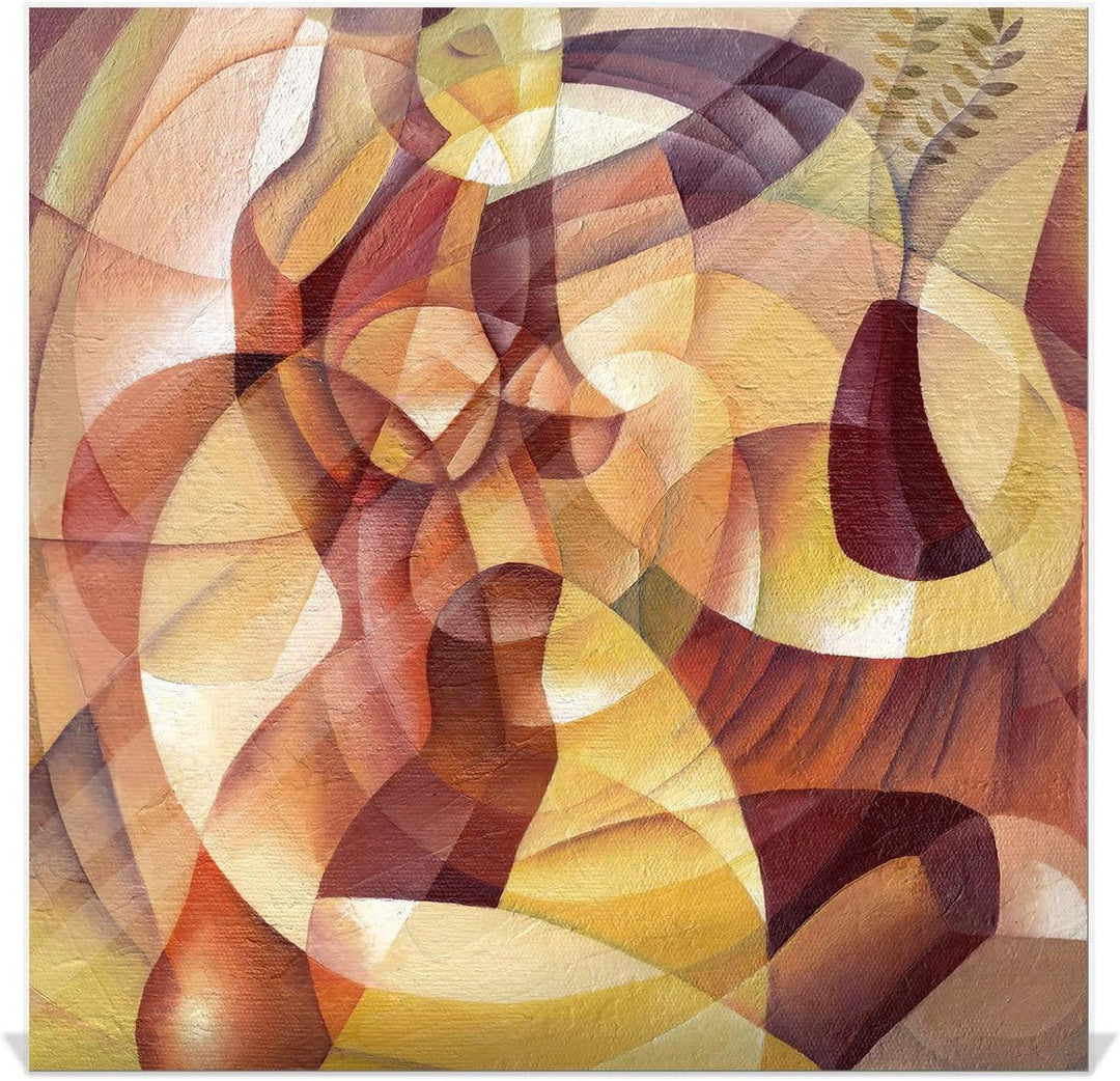 Concept Crystal Dekorative Key Box mit magnetischer, trocken abwischbarer Glastafel K01 Kubist Eugen