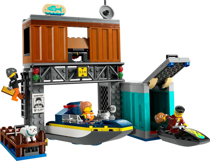 Lego City - Polizei Speedboat and Crooks' Hideout (60417)