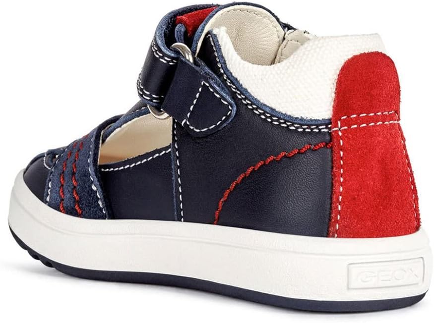 Geox Jungen B Biglia Boy A Erste Schritte 19 EU Navy White, 19 EU Navy White