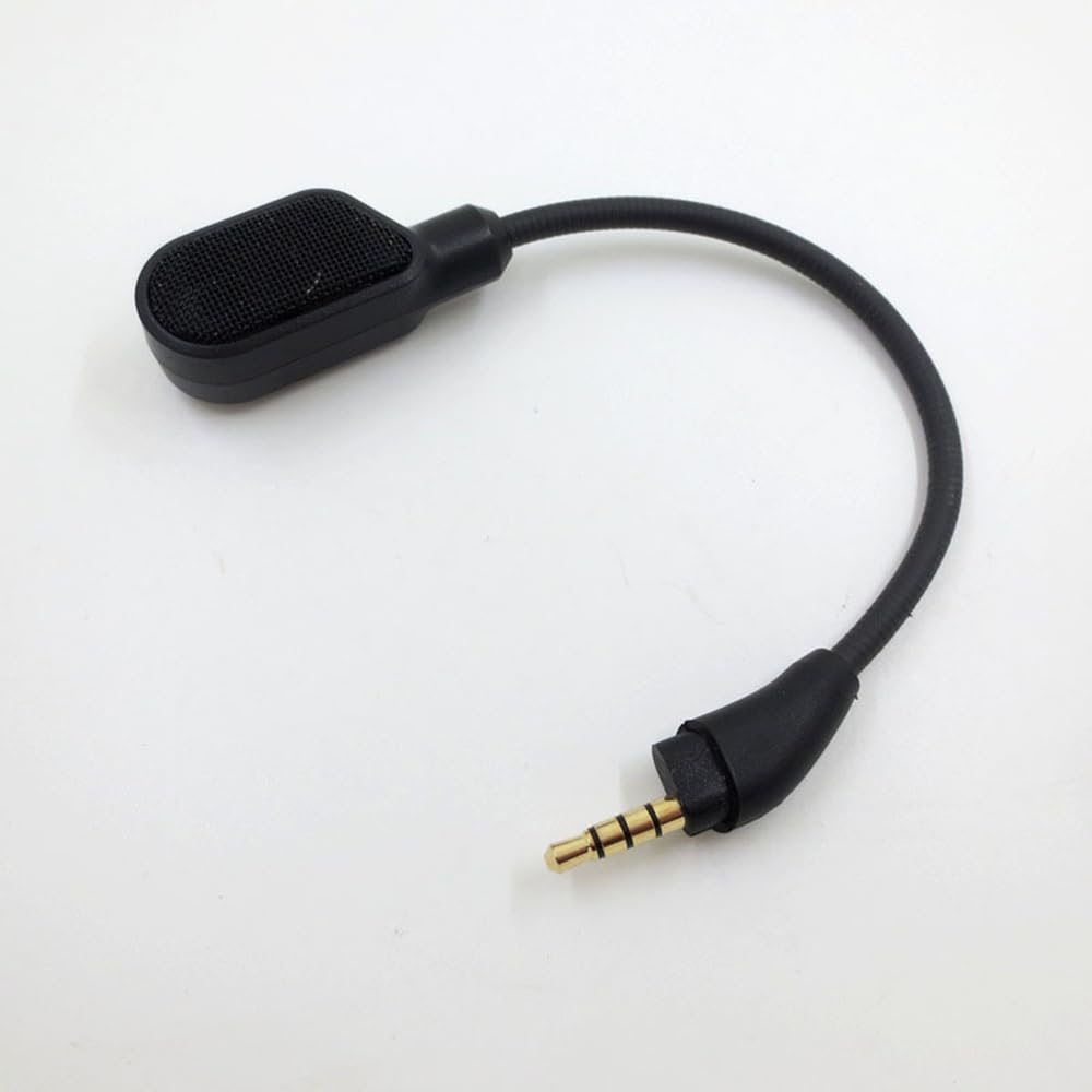Cloud III Mikrofon,Mic Ersatz abnehmbar 3.5 mm Game Boom Geräuschunterdrückung Mikrofon mit LED-Anze