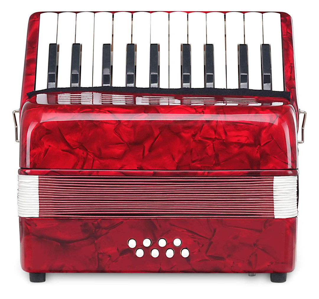 Classic Cantabile Secondo Junior 8-Bass Akkordeon (22 Diskanttasten, 8-Basstasten, inkl. Tragerrieme