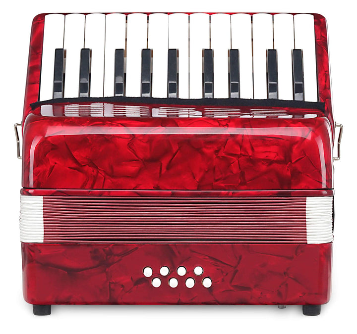 Classic Cantabile Secondo Junior 8-Bass Akkordeon (22 Diskanttasten, 8-Basstasten, inkl. Tragerrieme