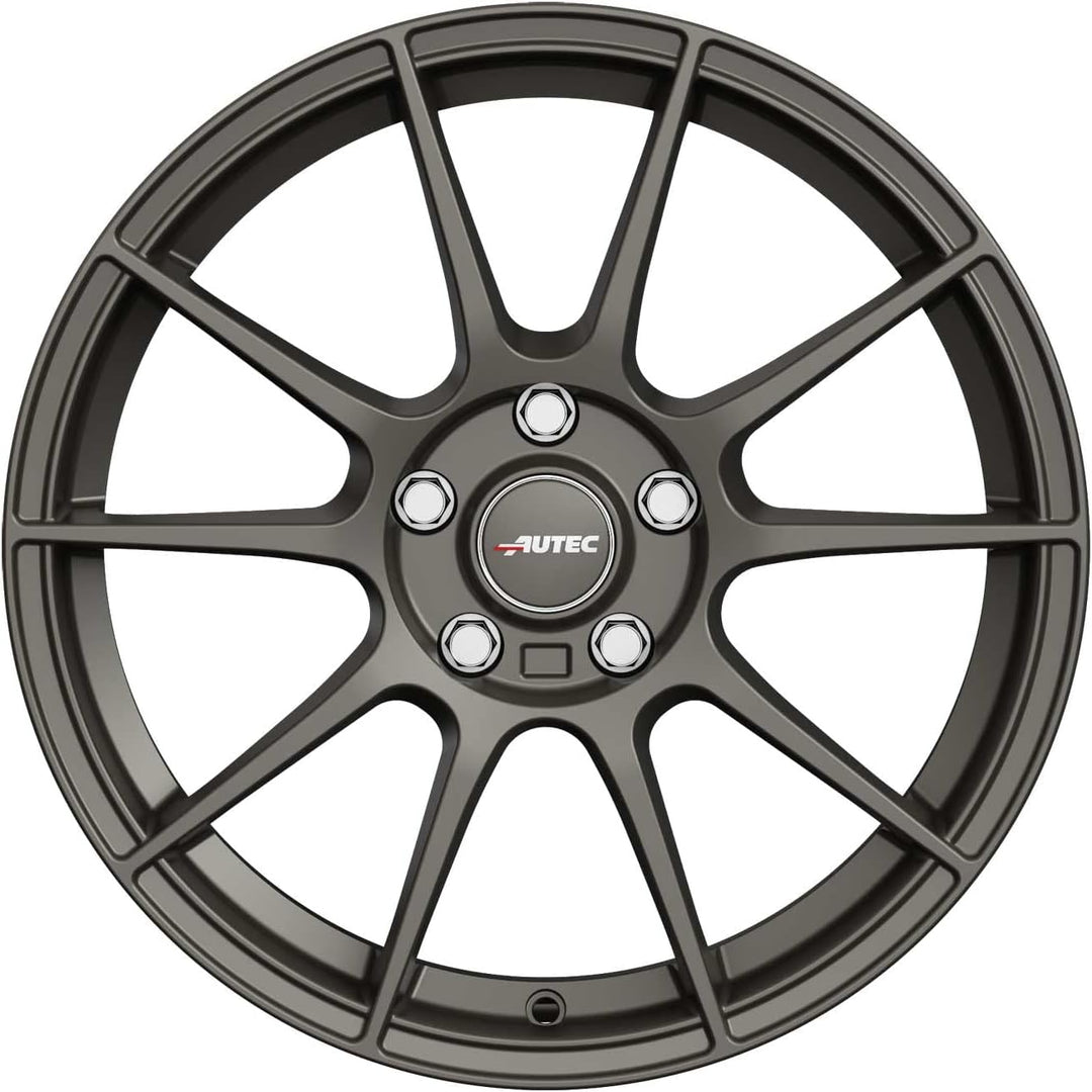 1 Stück AUTEC Wizard Gunmetal matt 7,5x17 ET38 4.00x100.00 Hub Bore 70.00 mm - Alu felgen