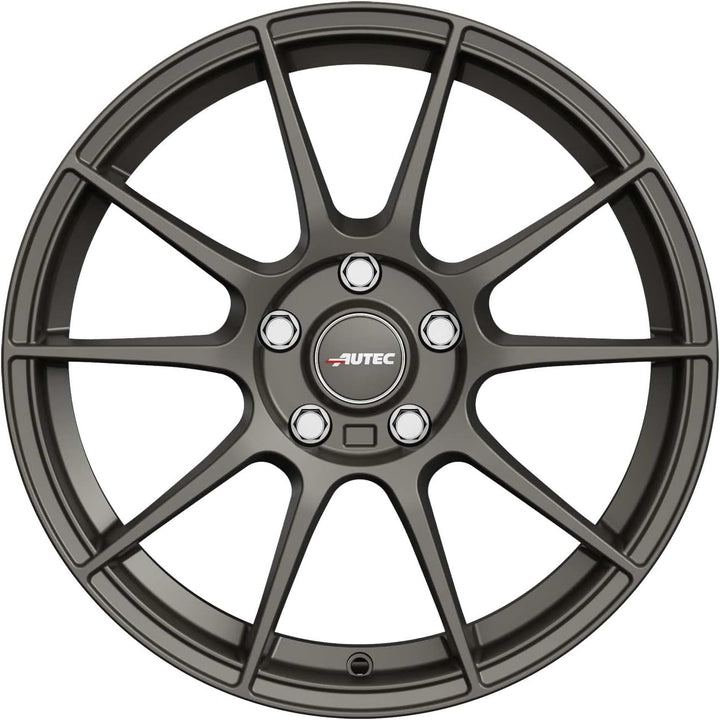 1 Stück AUTEC Wizard Gunmetal matt 7,5x17 ET38 4.00x100.00 Hub Bore 70.00 mm - Alu felgen