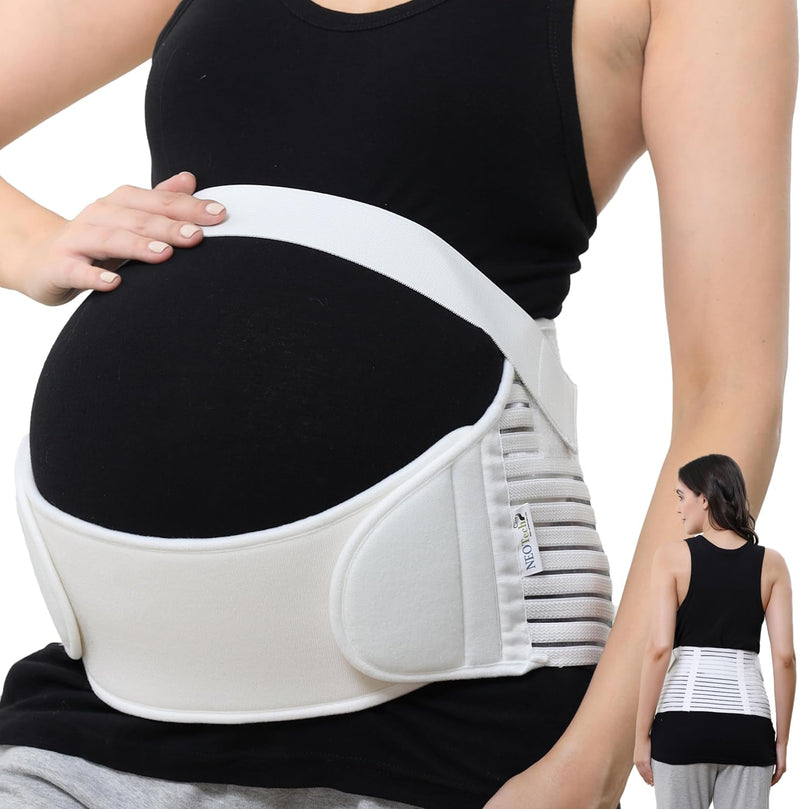 NEOtech Care - Bauchgurt für die Schwangerschaft - stützt Taille, Rücken & Bauch - Schwangerschaftsg