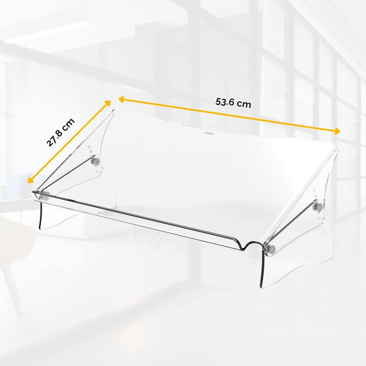 Fellowes Konzepthalter Clarity, höhenverstellbarer Vorlagenhalter für A4 und A3 Dokumente, ergonomis