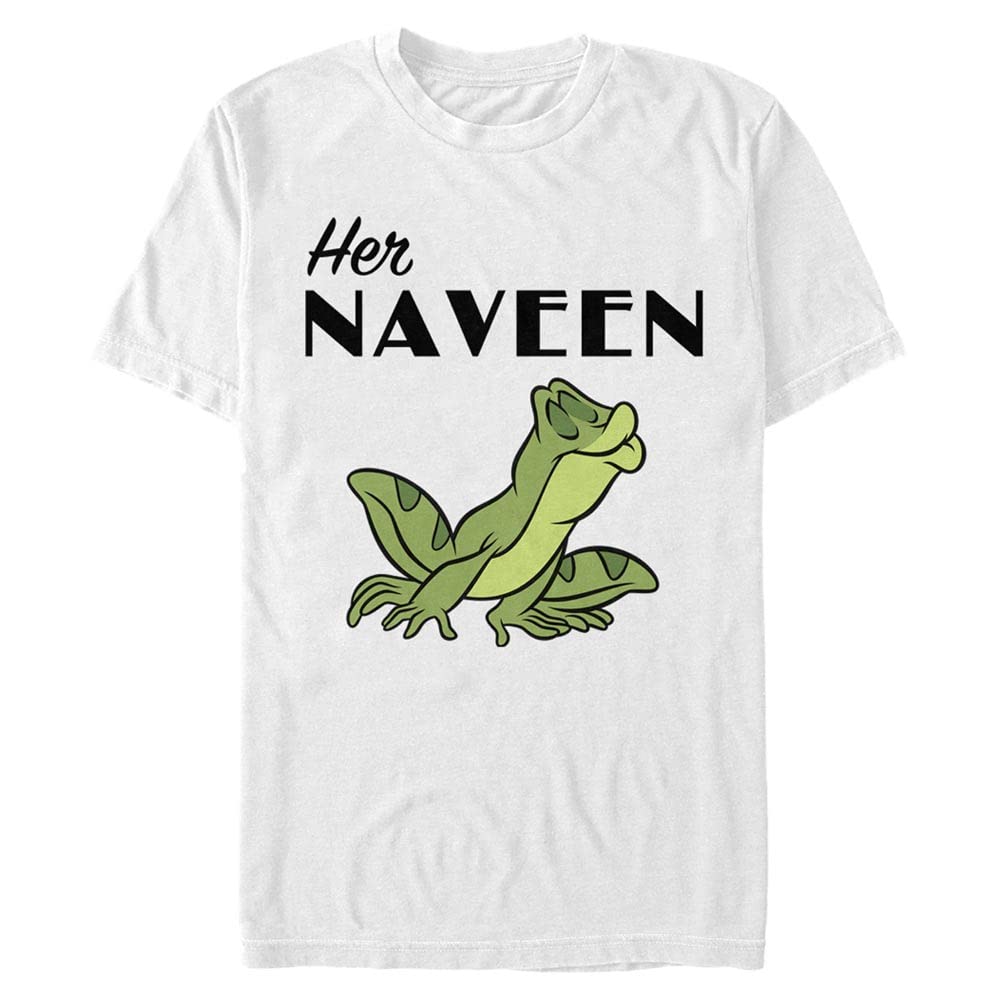 Disney Unisex Princess & The Frog Prince Organic Short Sleeve T-Shirt, S