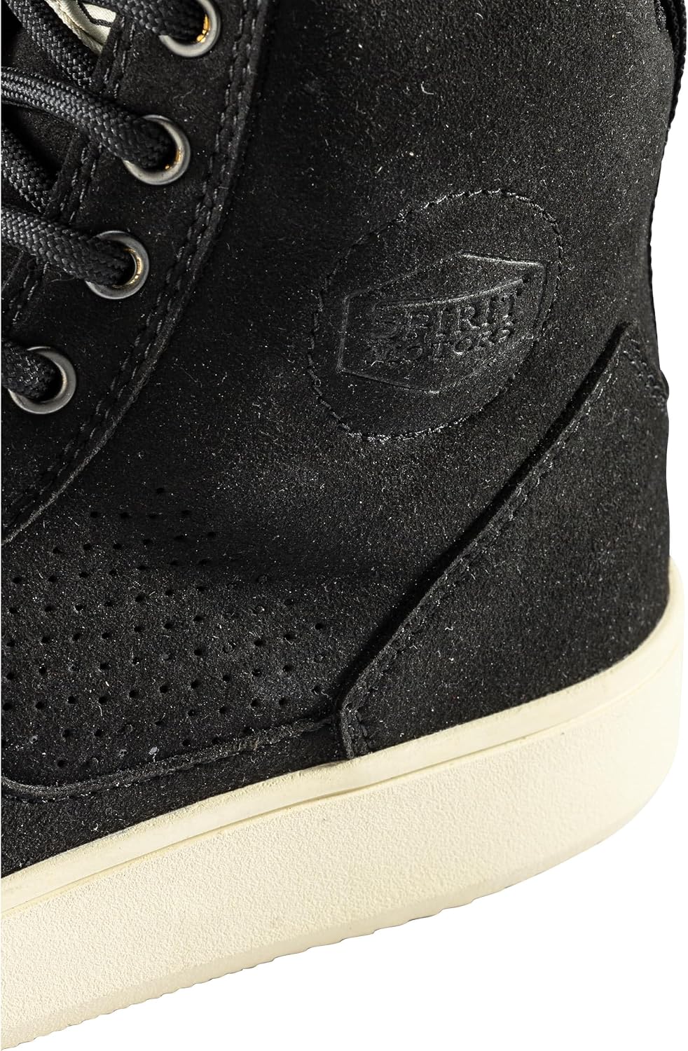 Spirit Motors Mary Taillight Damen Motorradschnürstiefel - Kurz - Microfiber - Reflexeinsatz 38 EU S