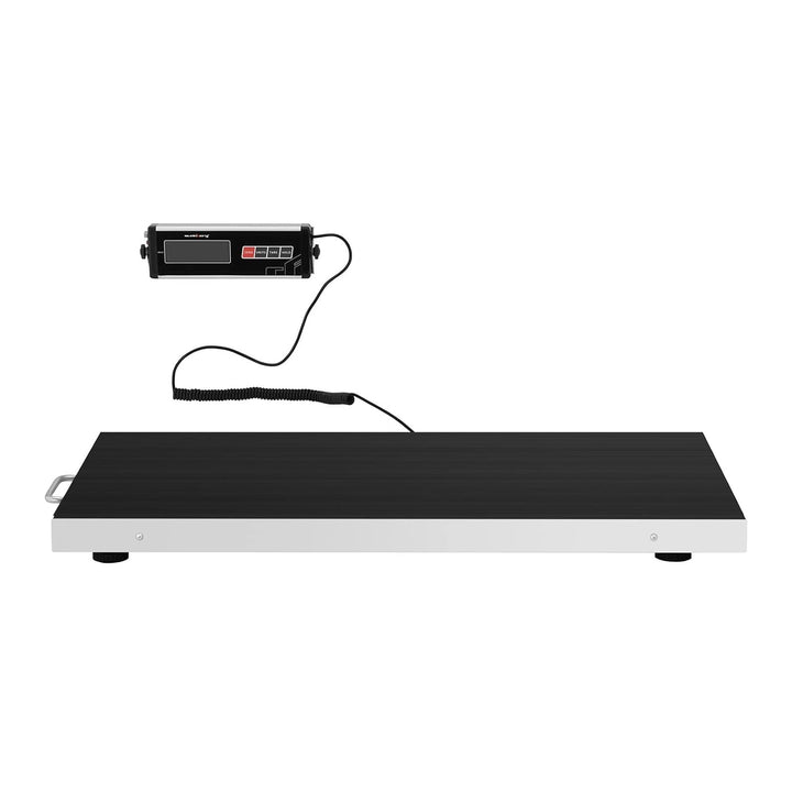 Steinberg Systems SBS-PS-150 Bodenwaage 150 kg / 50 g Antirutschmatte LCD Tierwaage Industriewaage