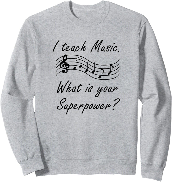 Vocal Coach Sängerin Musiknoten Singen Sweatshirt