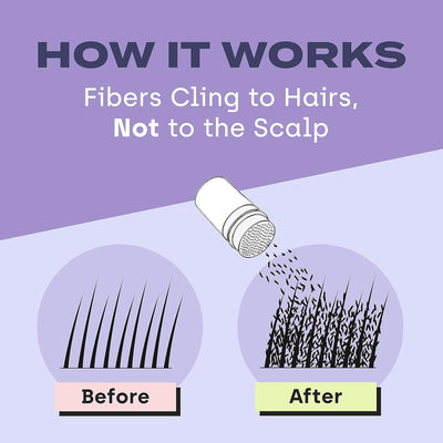Toppik Haarfasern, Mittelbraun, natürlich gewonnene Fasern aus Keratin für voller aussehendes Haar 2