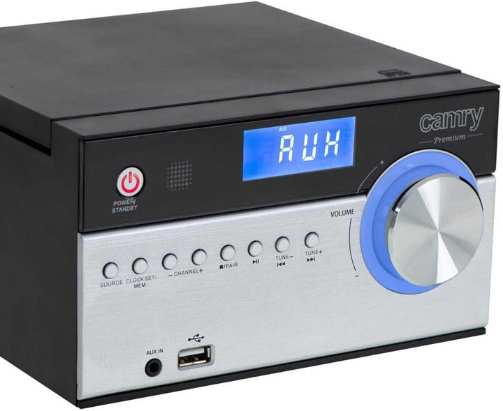 Adler Camry Mini Hi-Fi Tower mit Bluetooth, 28W Leistung, USB-Konnektivität