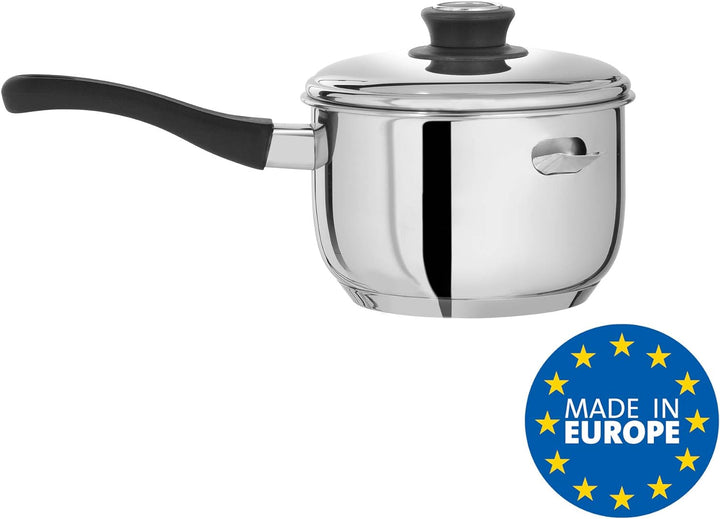Artame art82626 Bain Marie Topf mit Deckel Edelstahl