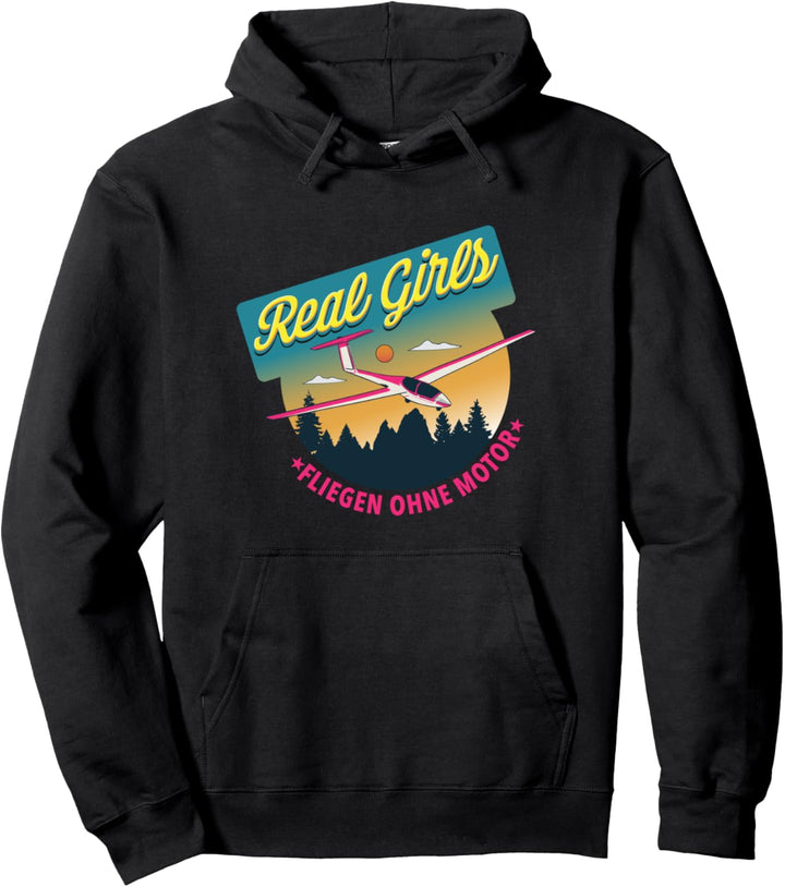 Fliegen Ohne Motor Segelflugzeug Piloten Pullover Hoodie