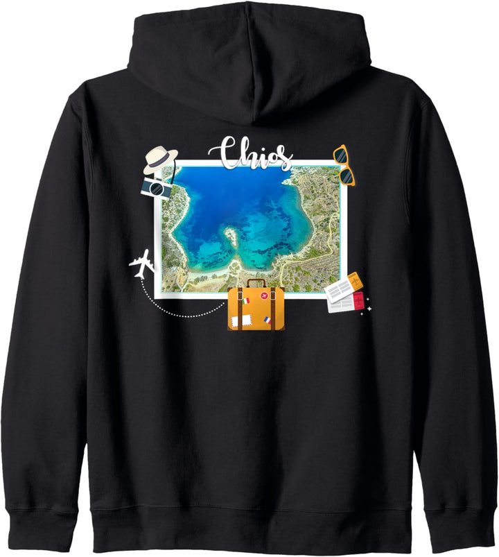 Griechenland Souvenir Urlaub Reise Griechenland Chios Kapuzenjacke