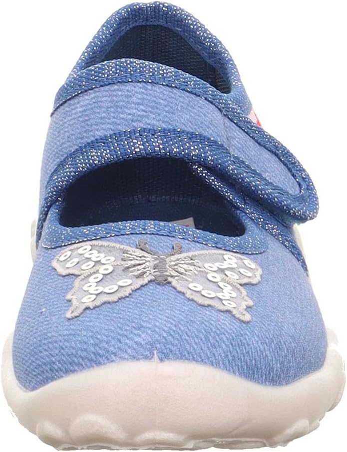 Superfit BONNY Hausschuhe 1-000280 Mädchen 23 EU Blau 8050, 23 EU Blau 8050