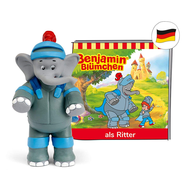 tonies Hörfiguren für Toniebox, Benjamin Blümchen – Benjamin Blümchen als Ritter, Hörspiel für Kinde