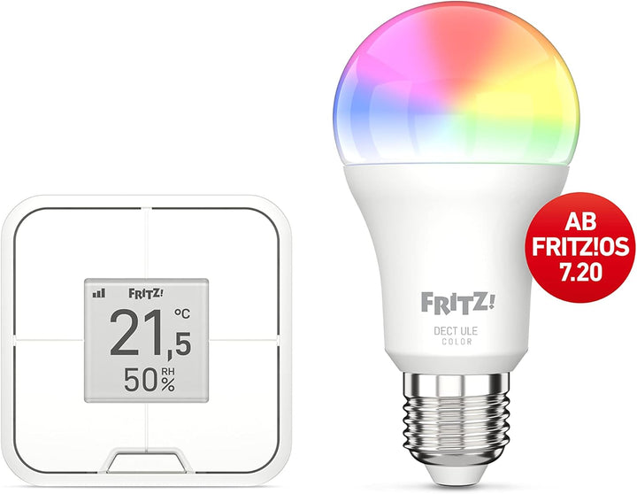 AVM FRITZ!DECT 440 (portabler, konfigurierbarer Taster für Smart-Home-Bedienung, Steuern von smarten